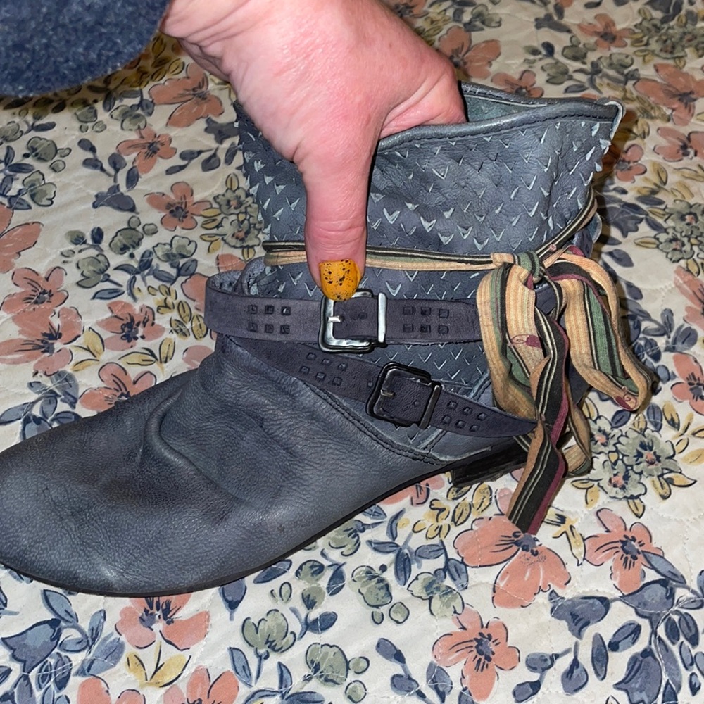 Suede Booties - image 7